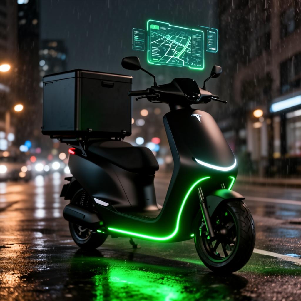 Scooter de livraison N Market