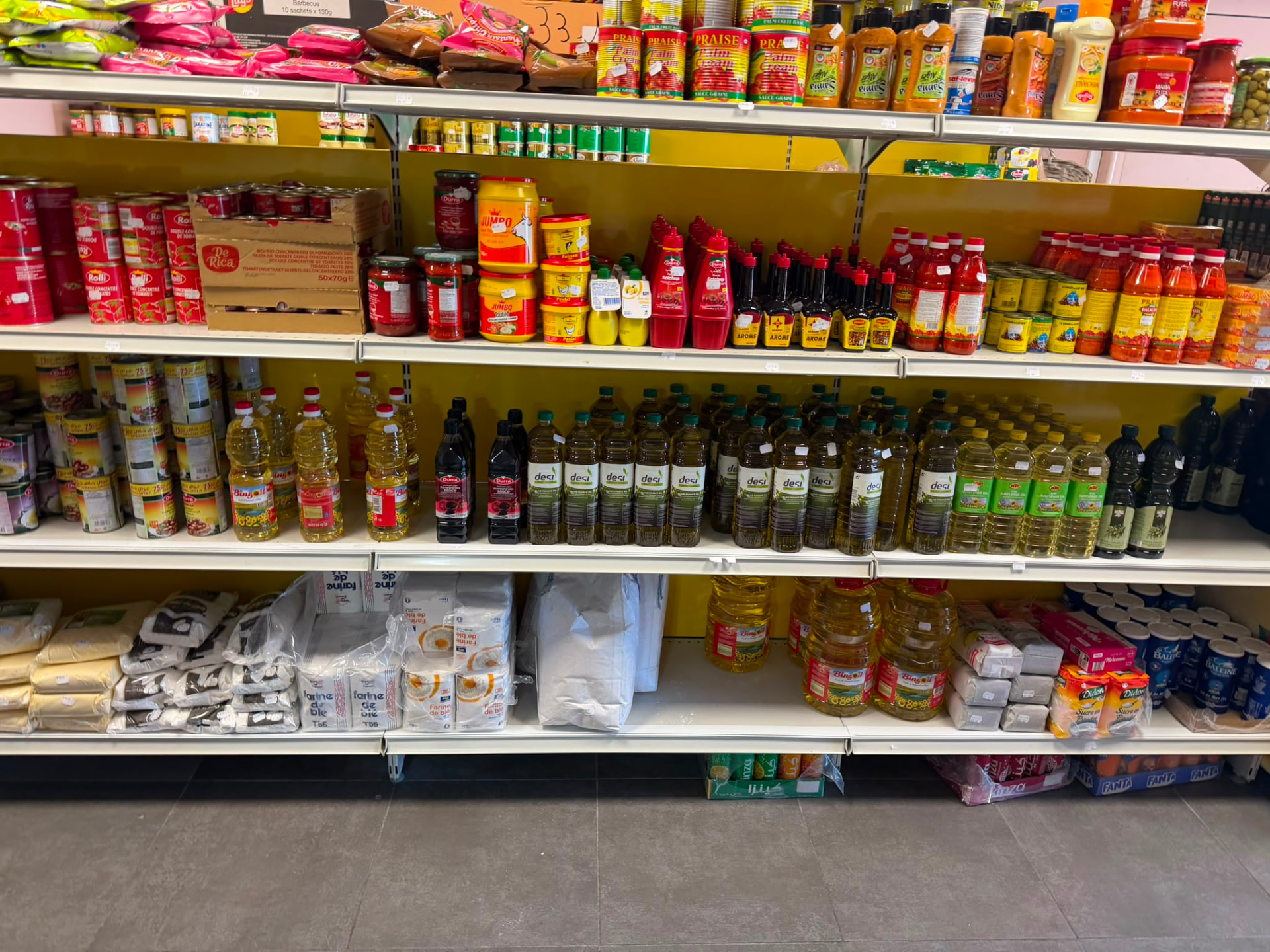 Rayon Sauces et conserves chez N MARKET