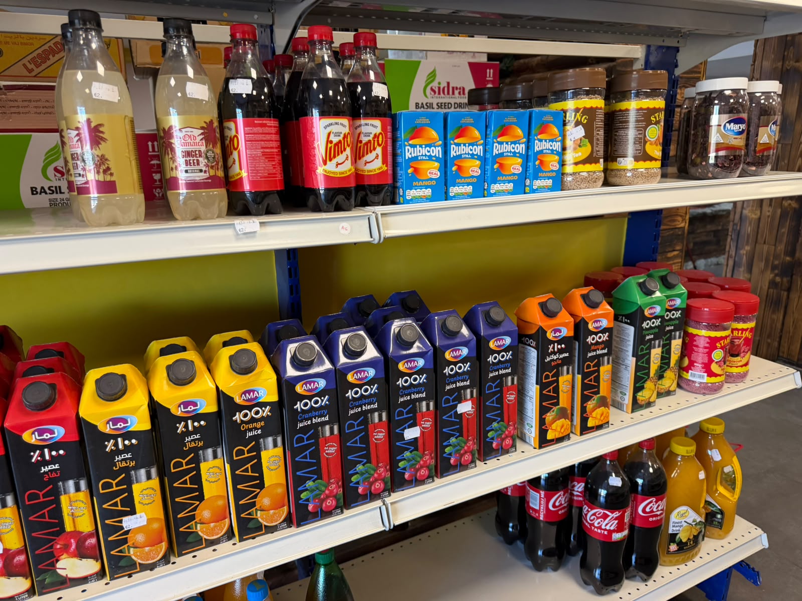 Rayon Boissons et jus exotiques chez N MARKET